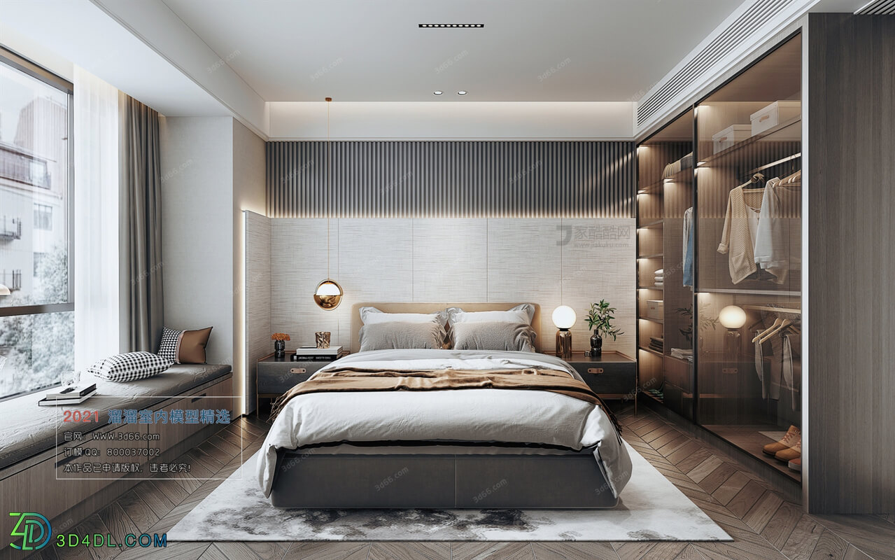 3D66 2021 Bedroom Modern Style VrA024