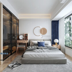 3D66 2021 Bedroom Modern Style VrA025 