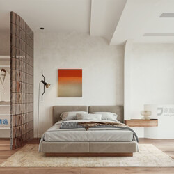 3D66 2021 Bedroom Nordic Style CrM008 
