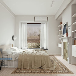 3D66 2021 Bedroom Nordic Style CrM009 