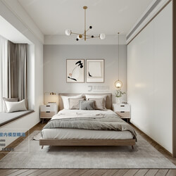 3D66 2021 Bedroom Nordic Style VrM002 