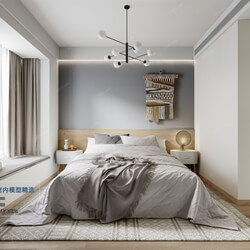 3D66 2021 Bedroom Nordic Style VrM003 
