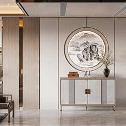 3D66 2021 Dining Room Kitchen Chinese Style CrC001 