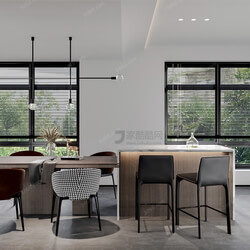 3D66 2021 Dining Room Kitchen Modern Style CrA014 