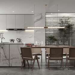 3D66 2021 Dining Room Kitchen Modern Style CrA036 