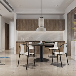 3D66 2021 Dining Room Kitchen Modern Style CrA037 
