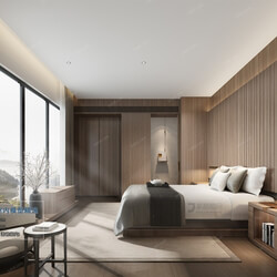 3D66 2021 Hotel Suite Chinese Style VrC001 