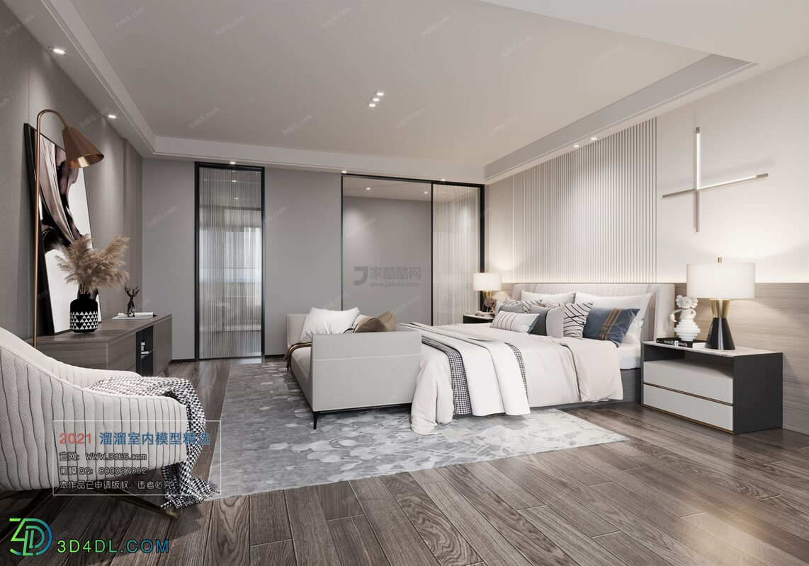 3D66 2021 Hotel Suite Modern Style CrA004