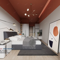 3D66 2021 Hotel Suite Modern Style CrA005 