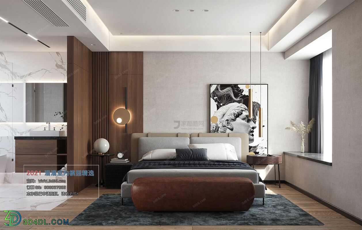 3D66 2021 Hotel Suite Modern Style CrA010