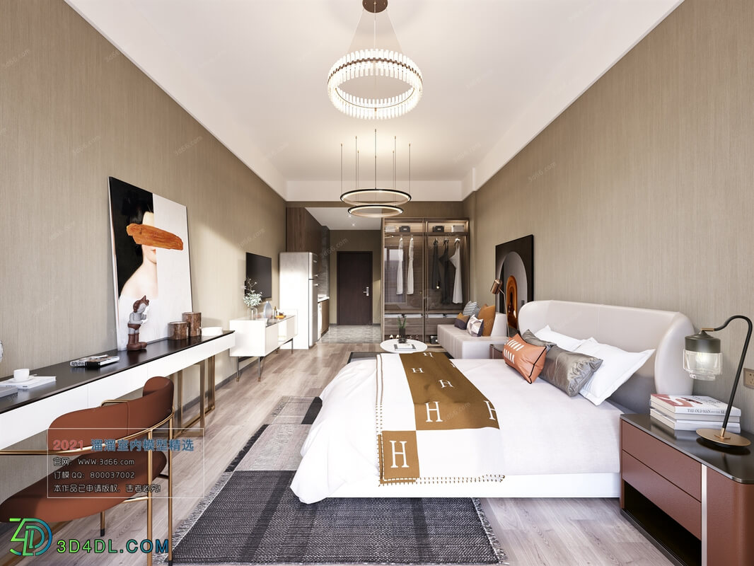 3D66 2021 Hotel Suite Modern Style VrA001