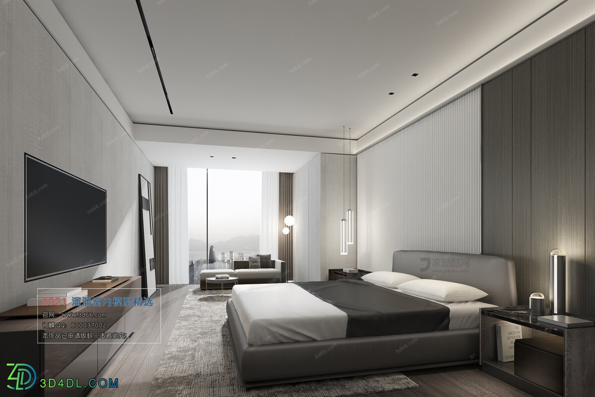 3D66 2021 Hotel Suite Modern Style VrA004