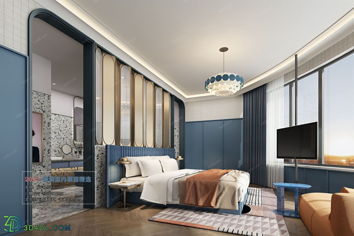 3D66 2021 Hotel Suite Modern Style VrA005