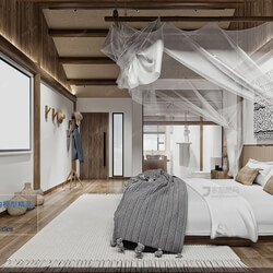 3D66 2021 Hotel Suite Nordic Style CrM001 
