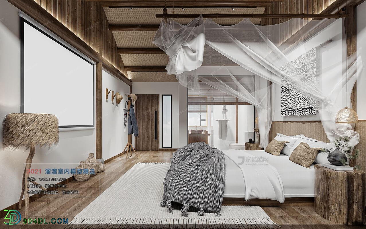 3D66 2021 Hotel Suite Nordic Style CrM001