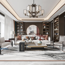 3D66 2021 Living Room Chinese Style CrC021 