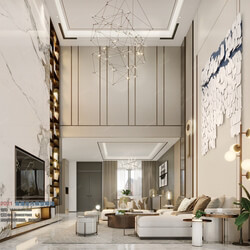 3D66 2021 Living Room Modern Style CrA001 