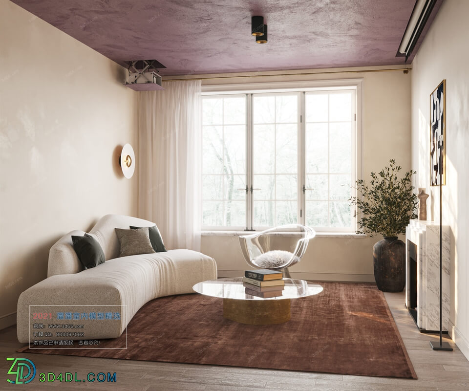 3D66 2021 Living Room Modern Style CrA006