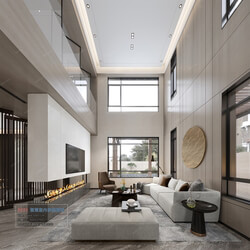 3D66 2021 Living Room Modern Style CrA008 
