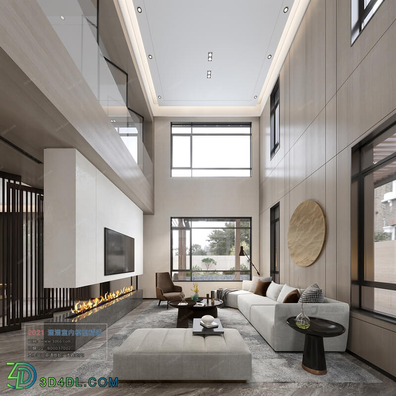 3D66 2021 Living Room Modern Style CrA008