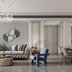 3D66 2021 Living Room Modern Style CrA010 