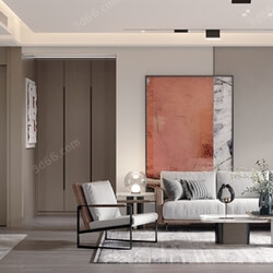 3D66 2021 Living Room Modern Style CrA012 