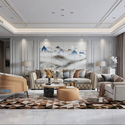 3D66 2021 Living Room Modern Style CrA014 