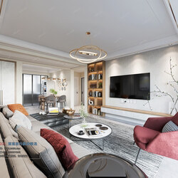 3D66 2021 Living Room Modern Style CrA015 