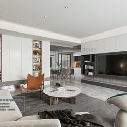 3D66 2021 Living Room Modern Style CrA022 
