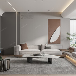 3D66 2021 Living Room Modern Style CrA023 