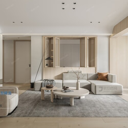 3D66 2021 Living Room Modern Style CrA028 