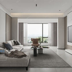 3D66 2021 Living Room Modern Style CrA029 