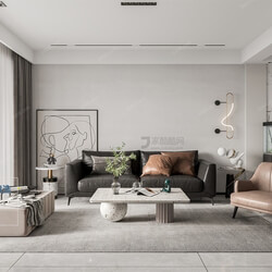 3D66 2021 Living Room Modern Style CrA030 