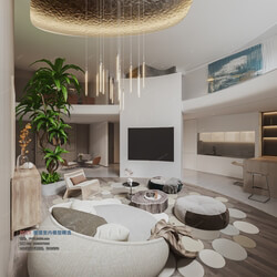 3D66 2021 Living Room Modern Style CrA033 
