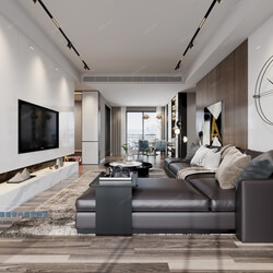 3D66 2021 Living Room Modern Style CrA038 