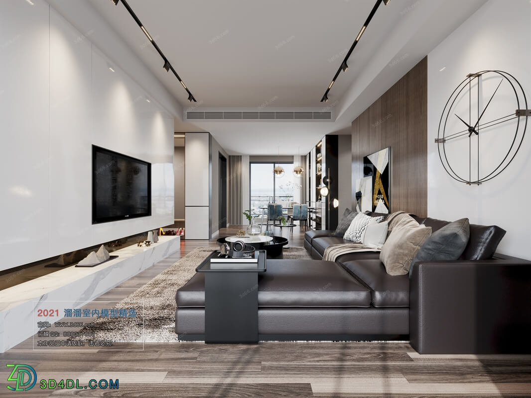 3D66 2021 Living Room Modern Style CrA038