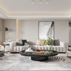 3D66 2021 Living Room Modern Style CrA043 
