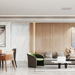 3D66 2021 Living Room Modern Style CrA045 