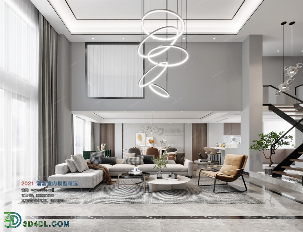 3D66 2021 Living Room Modern Style CrA047