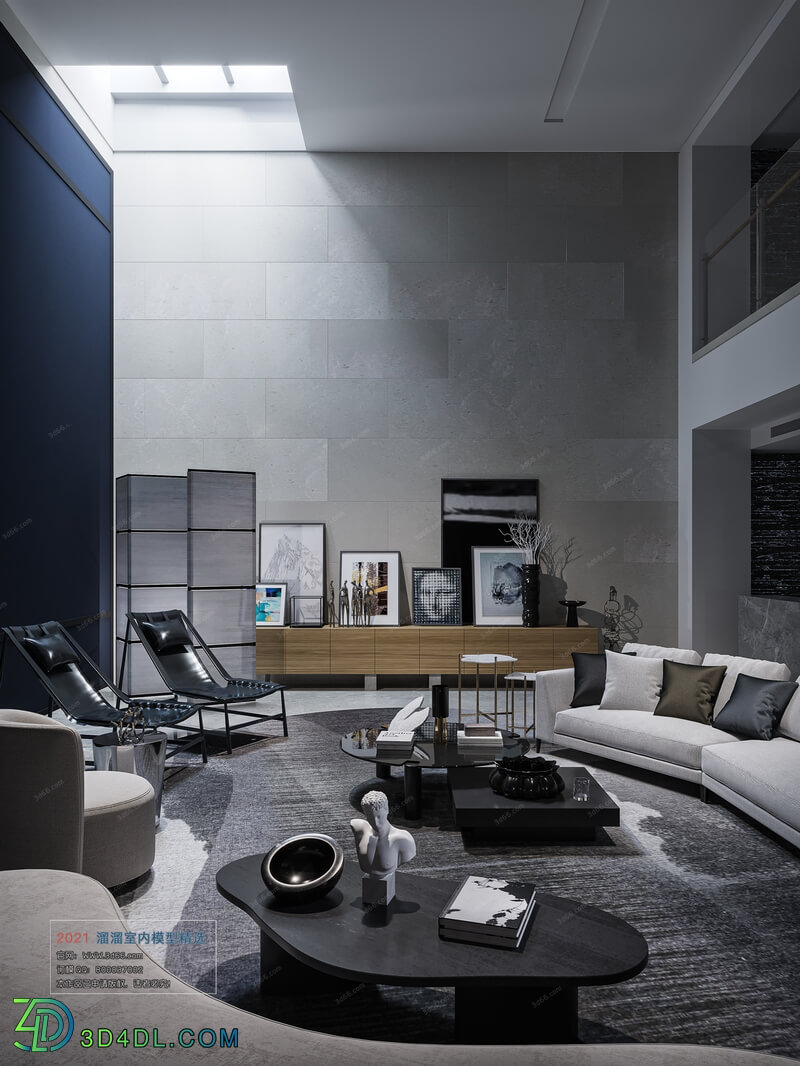 3D66 2021 Living Room Modern Style CrA048