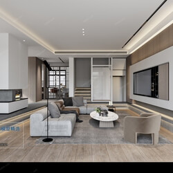 3D66 2021 Living Room Modern Style CrA053 