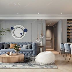 3D66 2021 Living Room Modern Style CrA056 