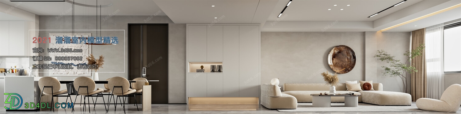 3D66 2021 Living Room Modern Style CrA057