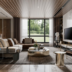 3D66 2021 Living Room Modern Style CrA061 