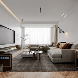 3D66 2021 Living Room Modern Style CrA062 