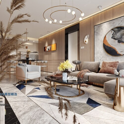 3D66 2021 Living Room Modern Style CrA066 