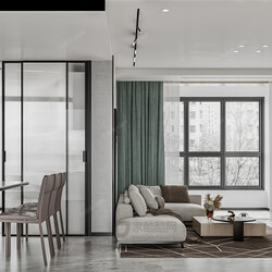 3D66 2021 Living Room Modern Style CrA071 
