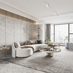 3D66 2021 Living Room Modern Style CrA073 