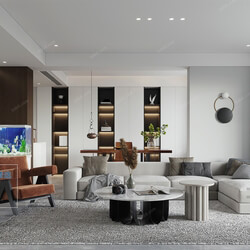 3D66 2021 Living Room Modern Style CrA075 