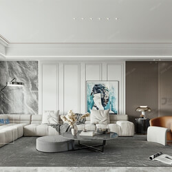 3D66 2021 Living Room Modern Style CrA081 